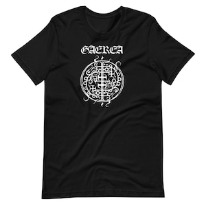 Gaerea T-Shirt Black Metal Band T-Shirts Gothic Clothing Style Gifts for Metalhead Fans