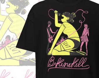 Bikini Kill T-Shirt Riot Grrrl Punk Band Merch Vintage Punk Clothing