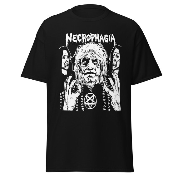 Necrophagia T-shirt Old School Metal Band Merch - Etsy