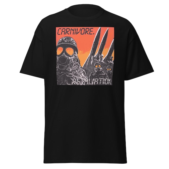 Carnivore Band T-shirt: Doom Metal, Type O Negative Merch - Etsy