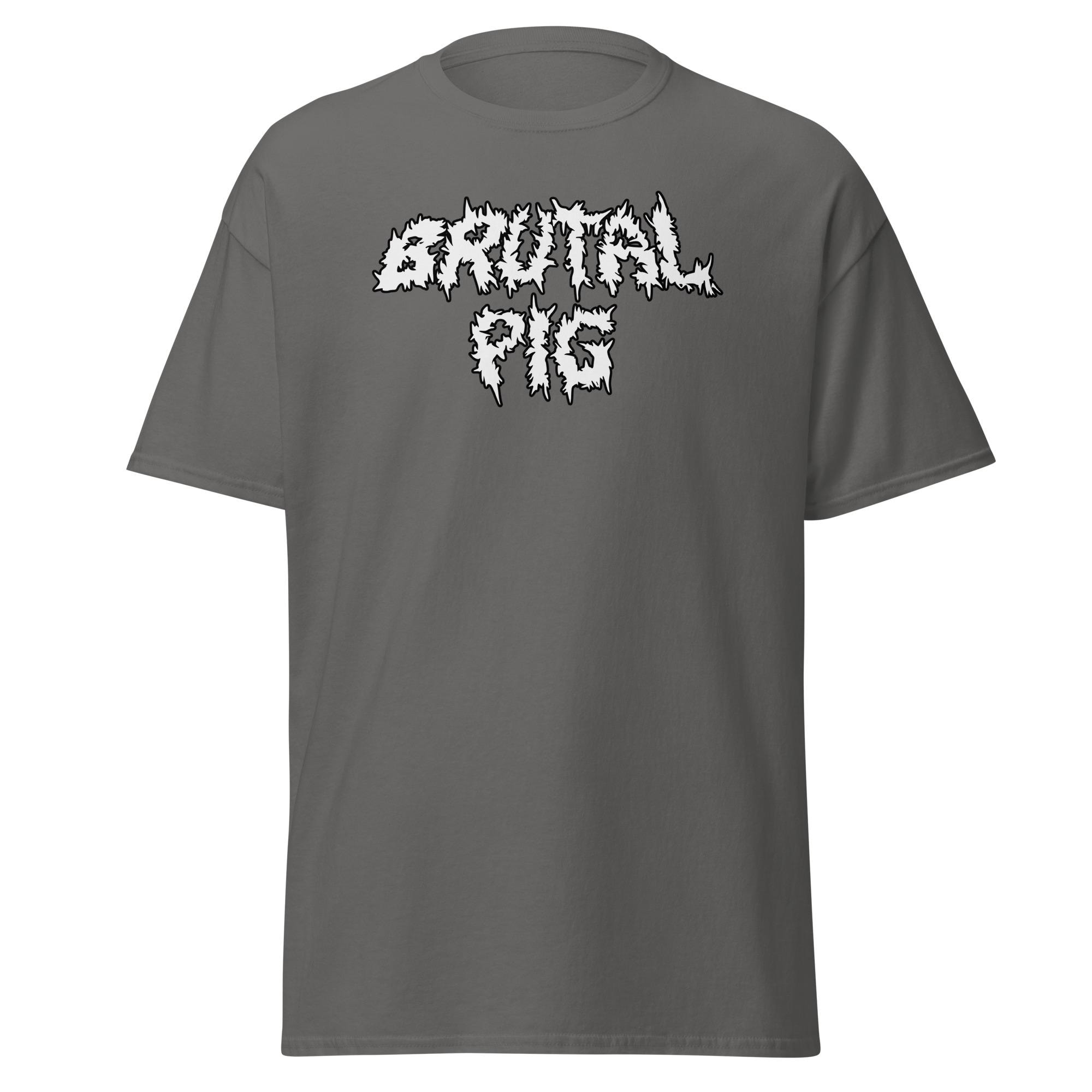 Brutal Pig Band T-shirt Death Metal Band Merch Extreme Metal 