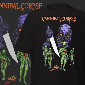 Cannibal Corpse T-shirt Death Metal Band Merch Gifts for Metalheads Extreme Metal Clothing