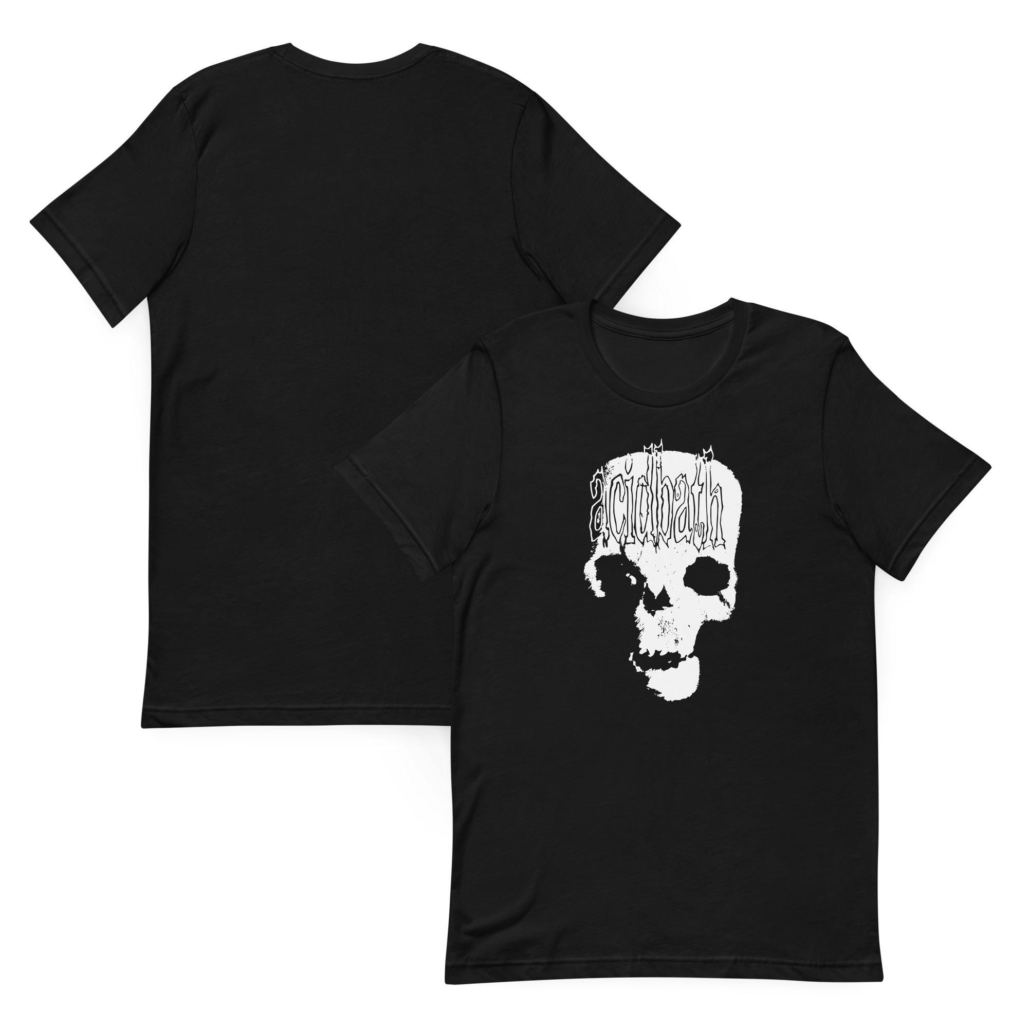 Acid Bath T-shirt: Sludge Doom Metalhead Clothing - Etsy