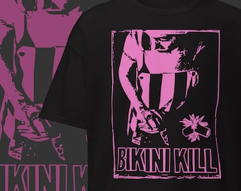 Bikini Kill T-Shirt Riot Grrrl Punk Band Merch Vintage Punk Clothing
