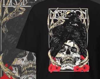 Mastodon T-Shirt Gothic Skull Clothing