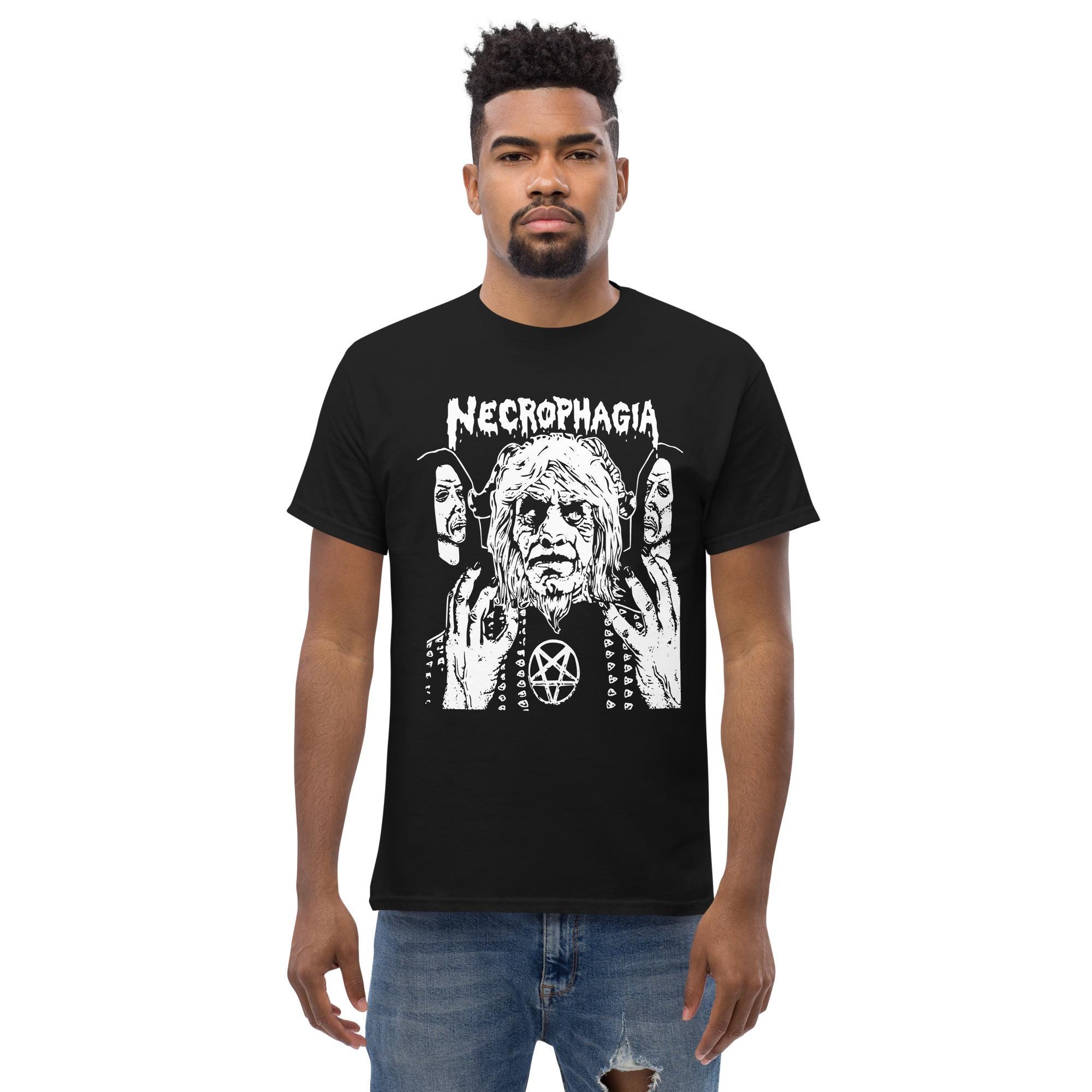 Necrophagia T-shirt Old School Metal Band Merch - Etsy