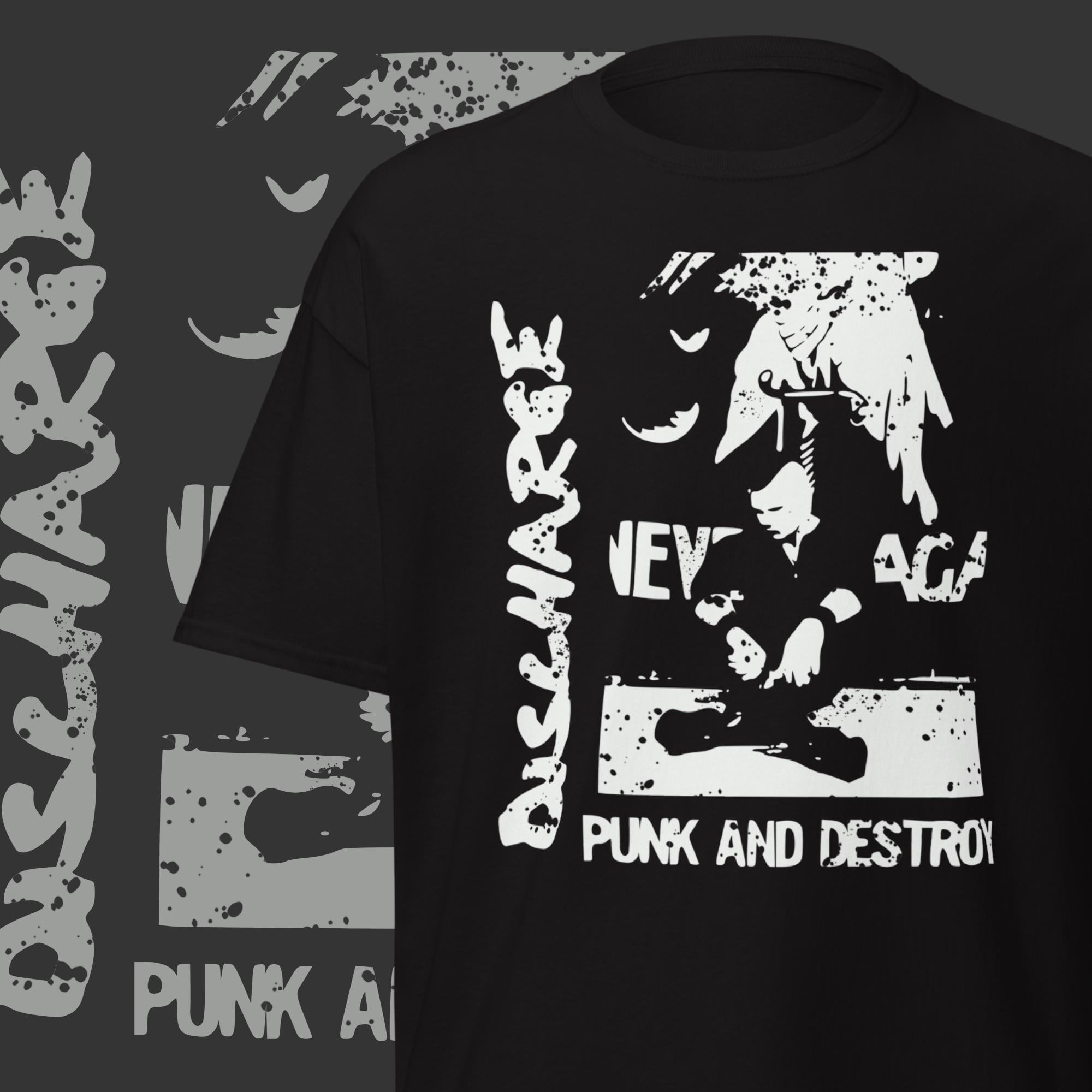 Discharge Band T-shirt Vintage Punk Band Merch D-beat Hardcore
