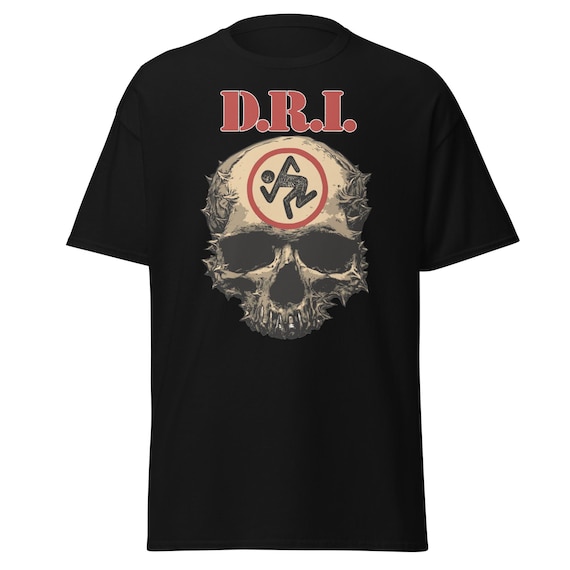 D.R.I. Thrash Metal T-shirt: Dirty Rotten Imbeciles Band Merch - Etsy