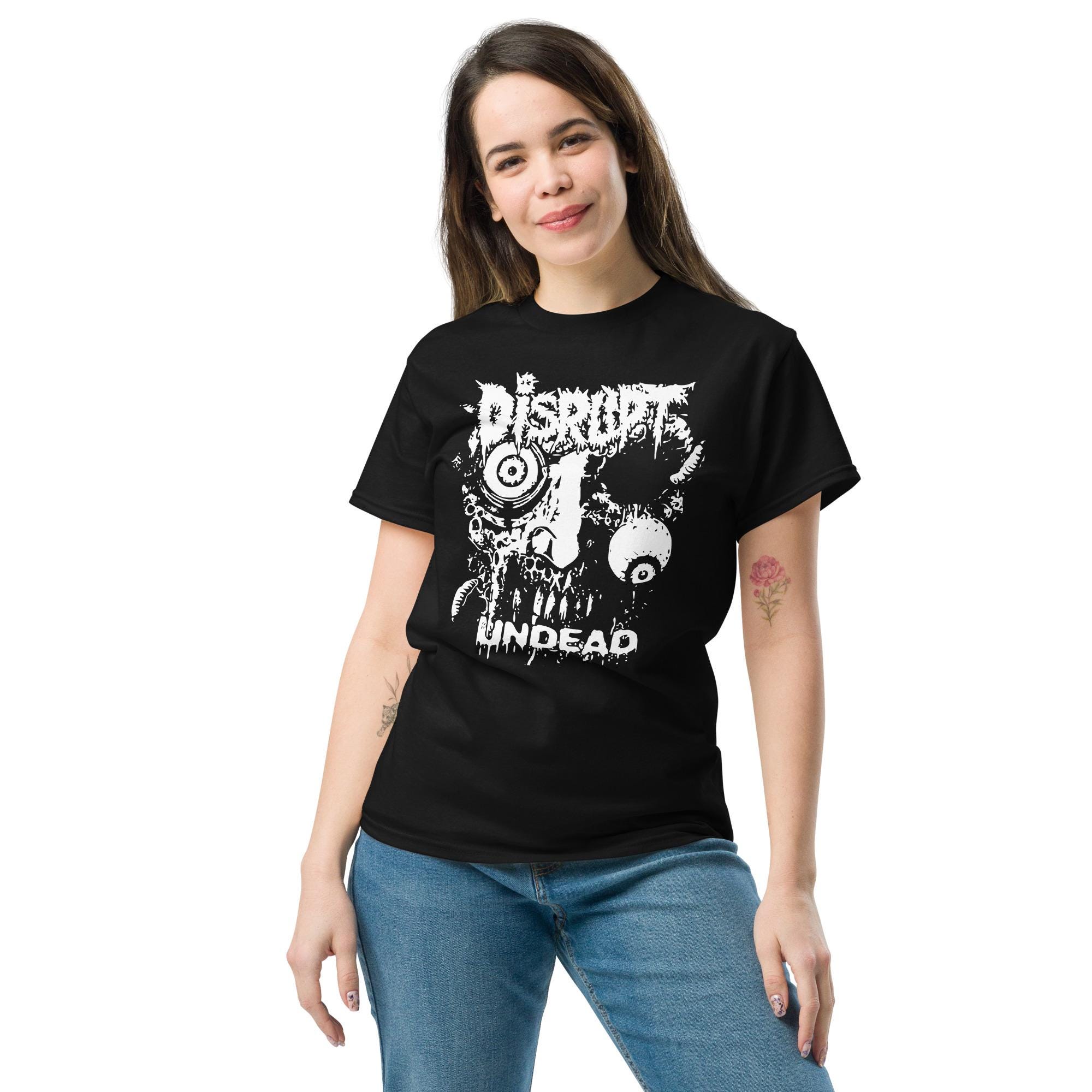 Disrupt Band T-shirt Old School Punk Rock Merch Vintage Punk