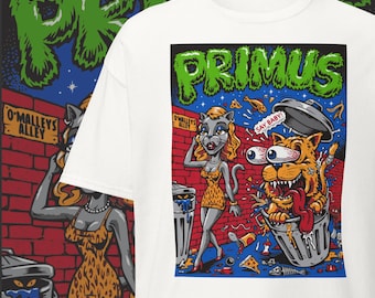 Primus T-shirt 90s Alternative Rock Music Clothing