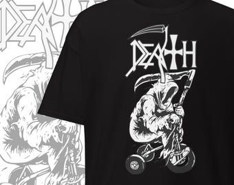 Vintage Metal Band T-Shirt Old School Metal Merch Chuck Schuldiner Tribute