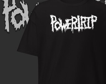 Powertrip T-Shirt Old School Metal Band Merch Crossover Thrash Clothing