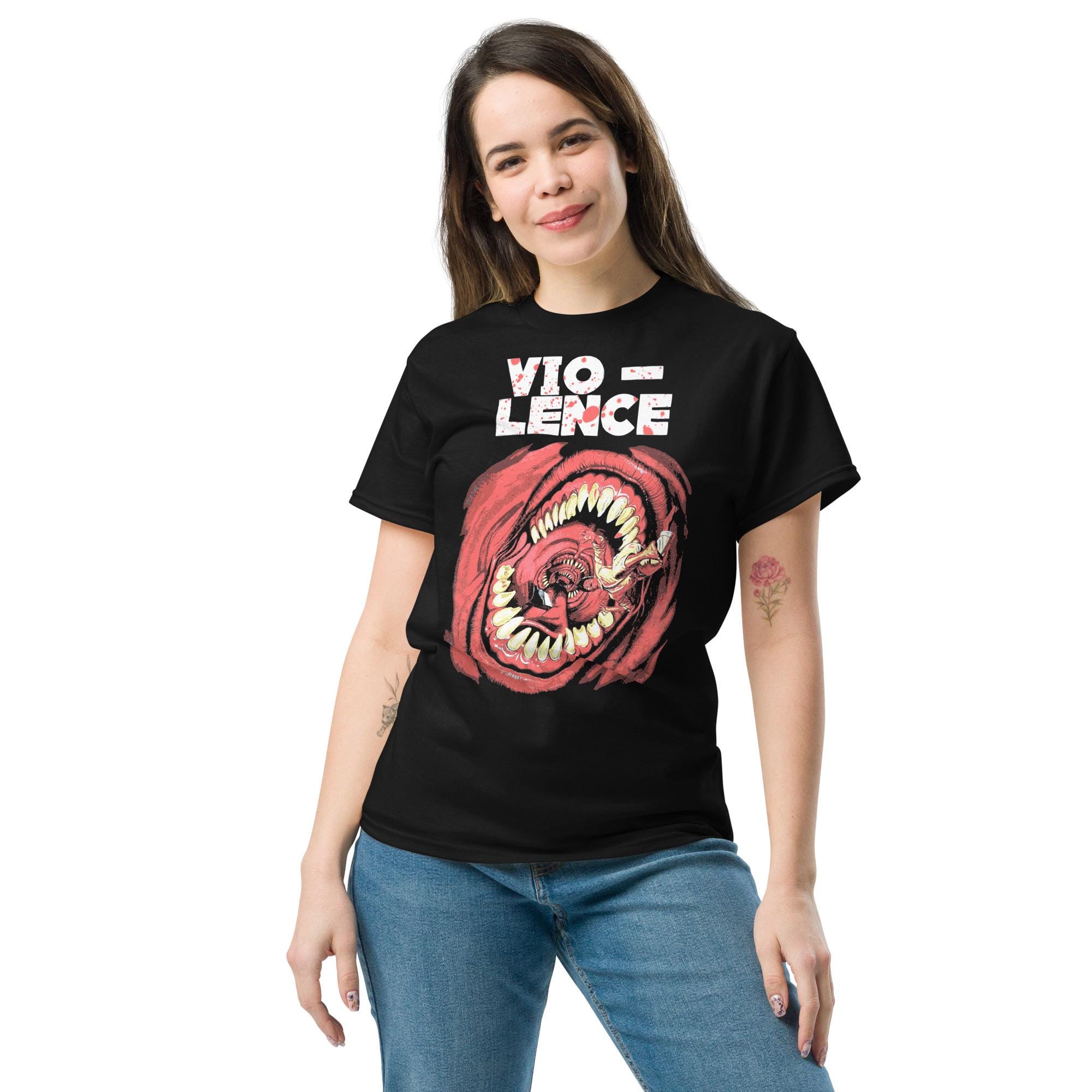 Vio-lence T-shirt Old School Thrash Metal Merch Vintage Metal Band