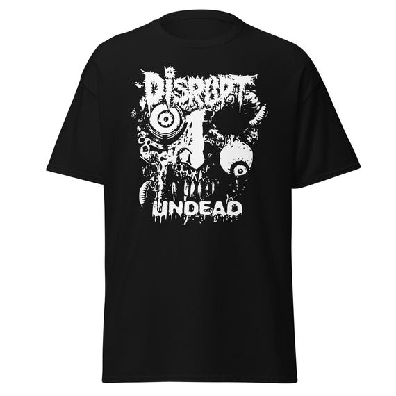 Disrupt Band T-shirt Old School Punk Rock Merch Vintage Punk