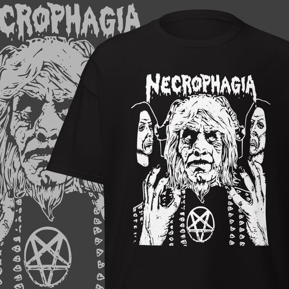 Necrophagia T-shirt Old School Metal Band Merch - Etsy