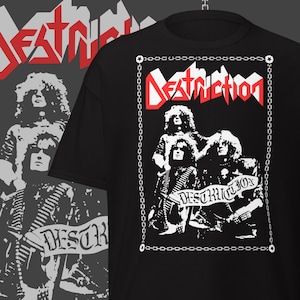 Destruction Band T-Shirt: Old School German Thrash Metal Merch
