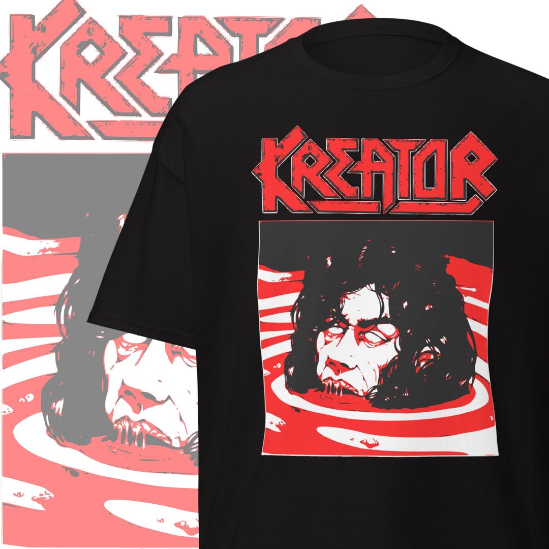 Kreator T-shirt: Vintage Thrash Metal Band Tee - Etsy