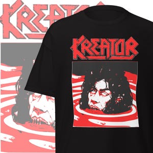 Kreator T-shirt Thrash Metal Tee Vintage Metal Band Merch for Metalheads Heavy Metal Clothing