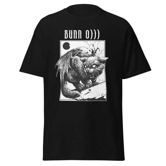 SUNN O))) Doom Metal T-shirt: Gothic Stoner Rock Band Merch - Etsy