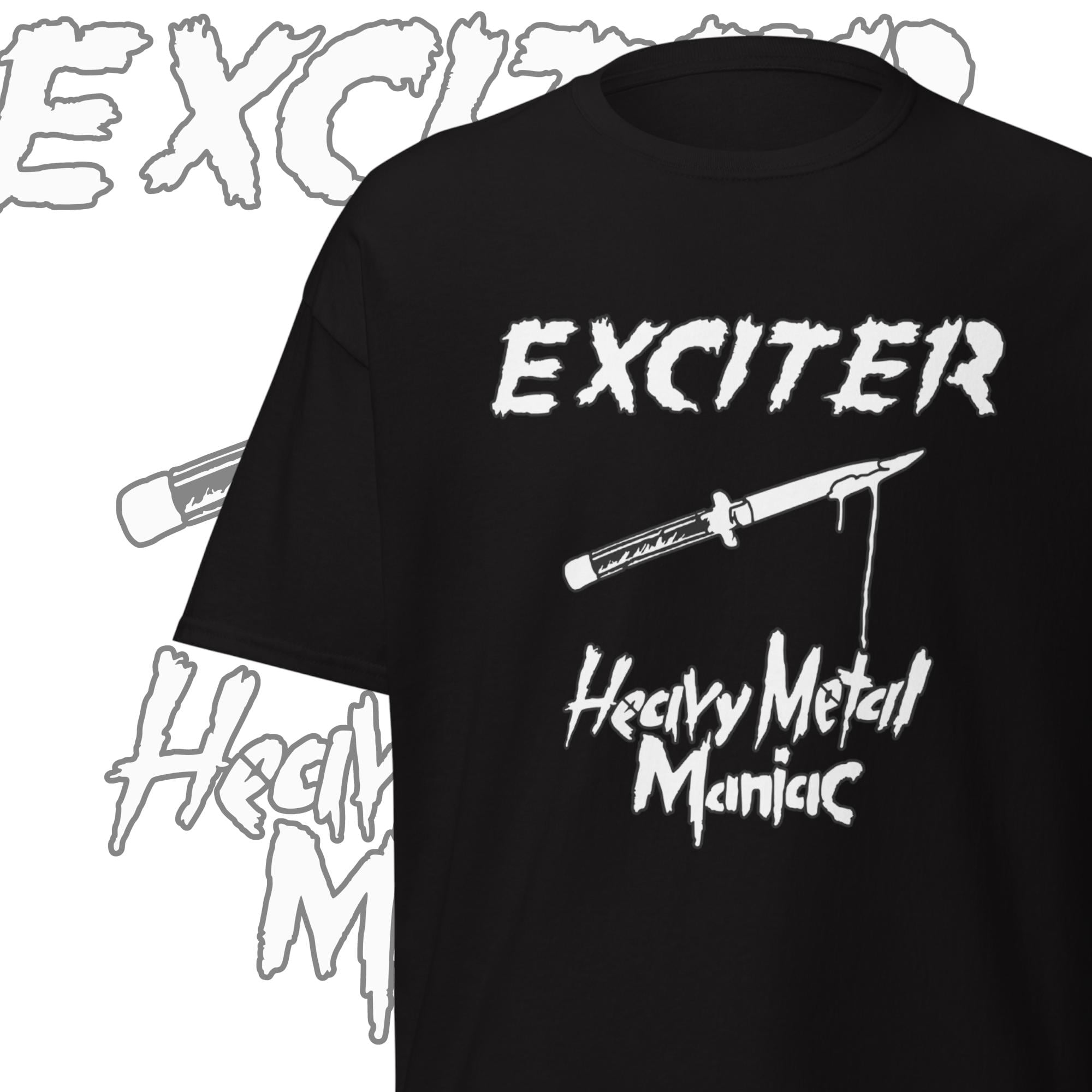 Exciter Thrash Metal T-shirt – Classic Speed Metal Band Merch for