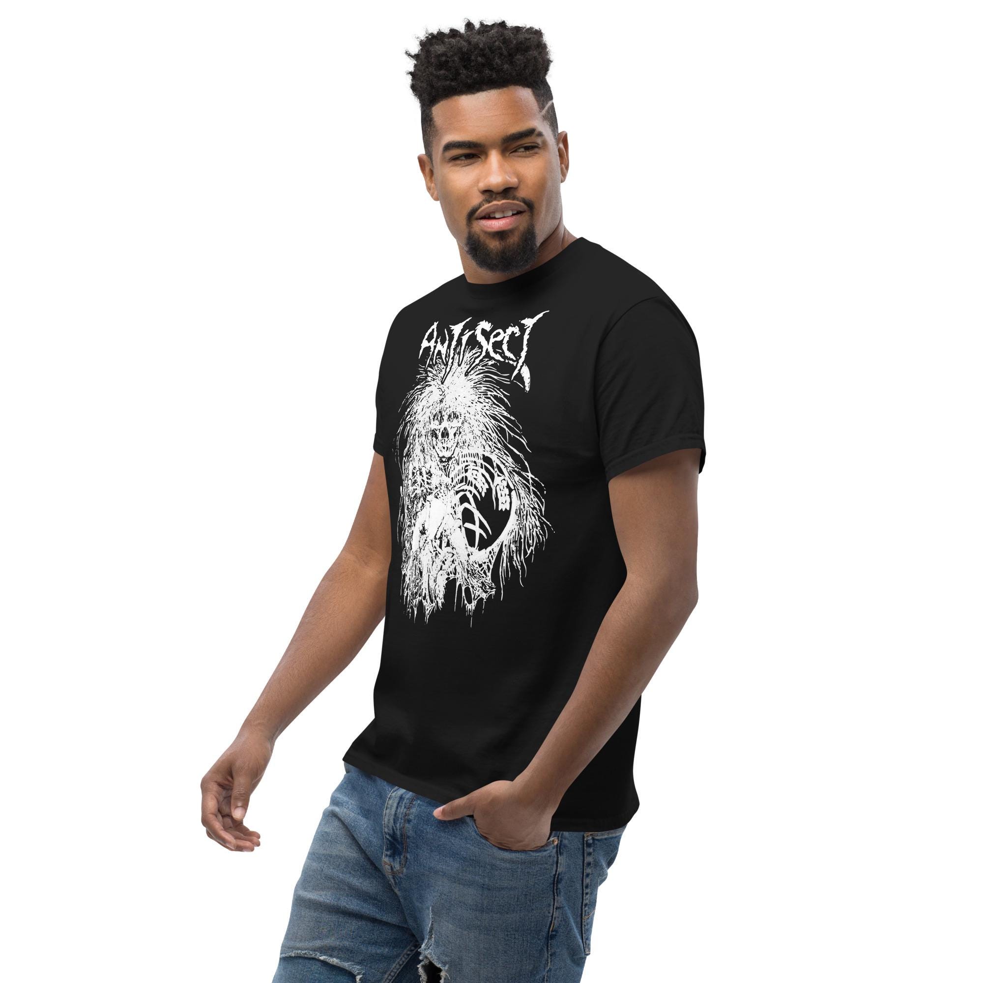 Antisect T-shirt Vintage Punk Band Merch Crust Punk Clothing