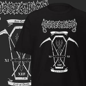 Dissection Band T-Shirt: 90s Black Metal Goth Merch