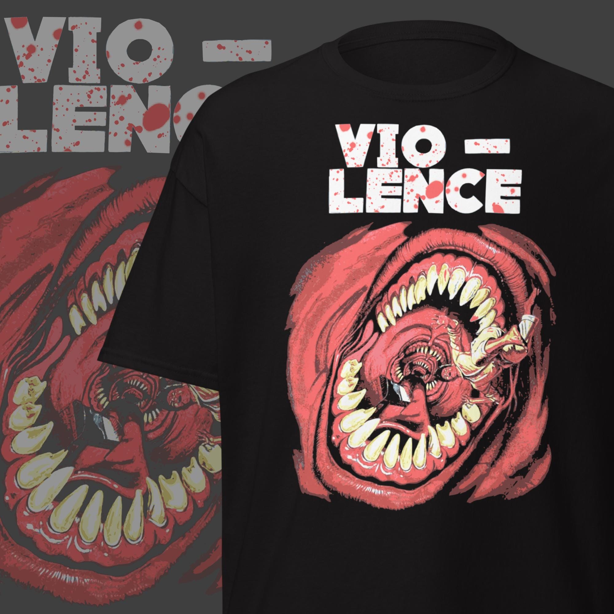 Vio-lence T-shirt Old School Thrash Metal Merch Vintage Metal Band 