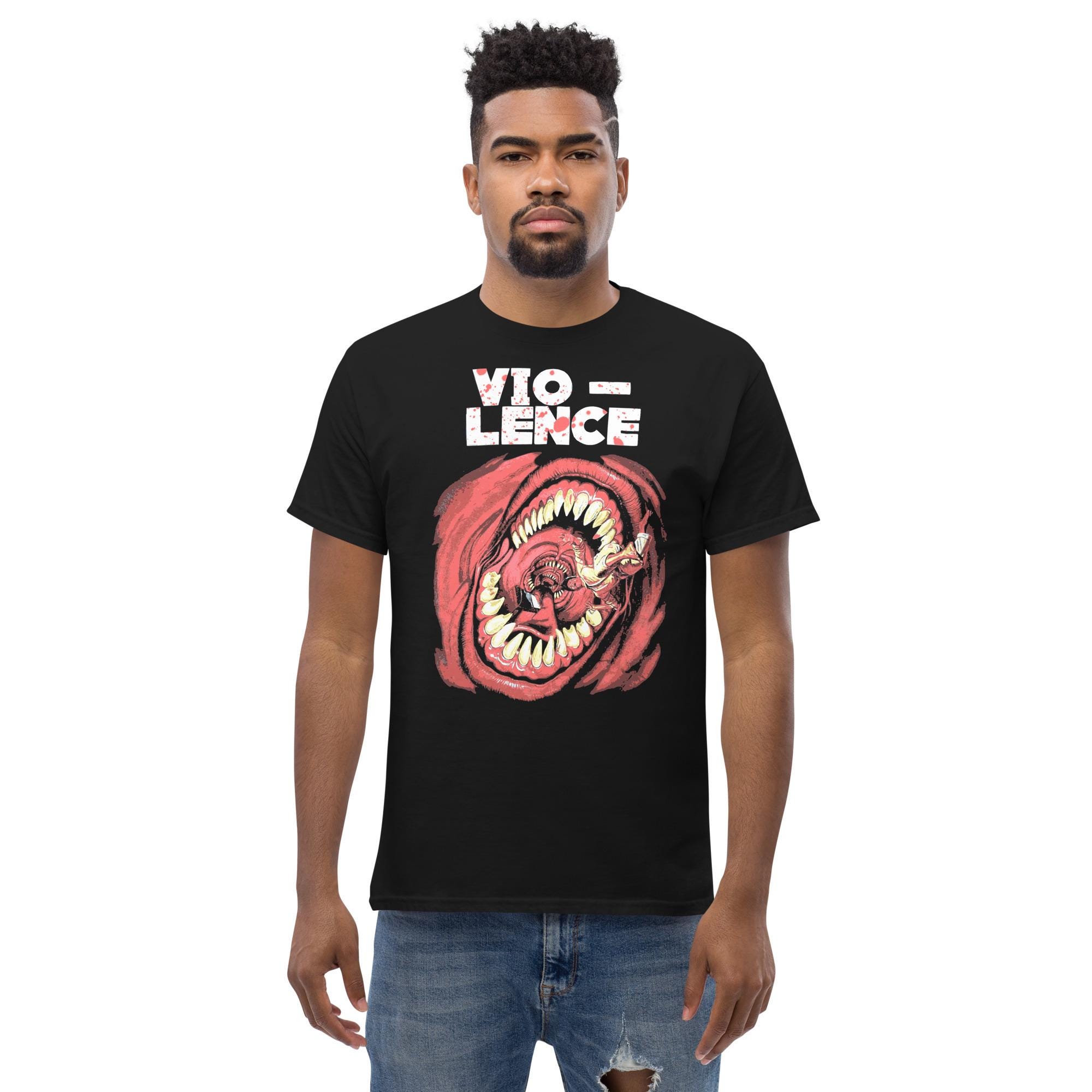 Vio-lence T-shirt Old School Thrash Metal Merch Vintage Metal Band 