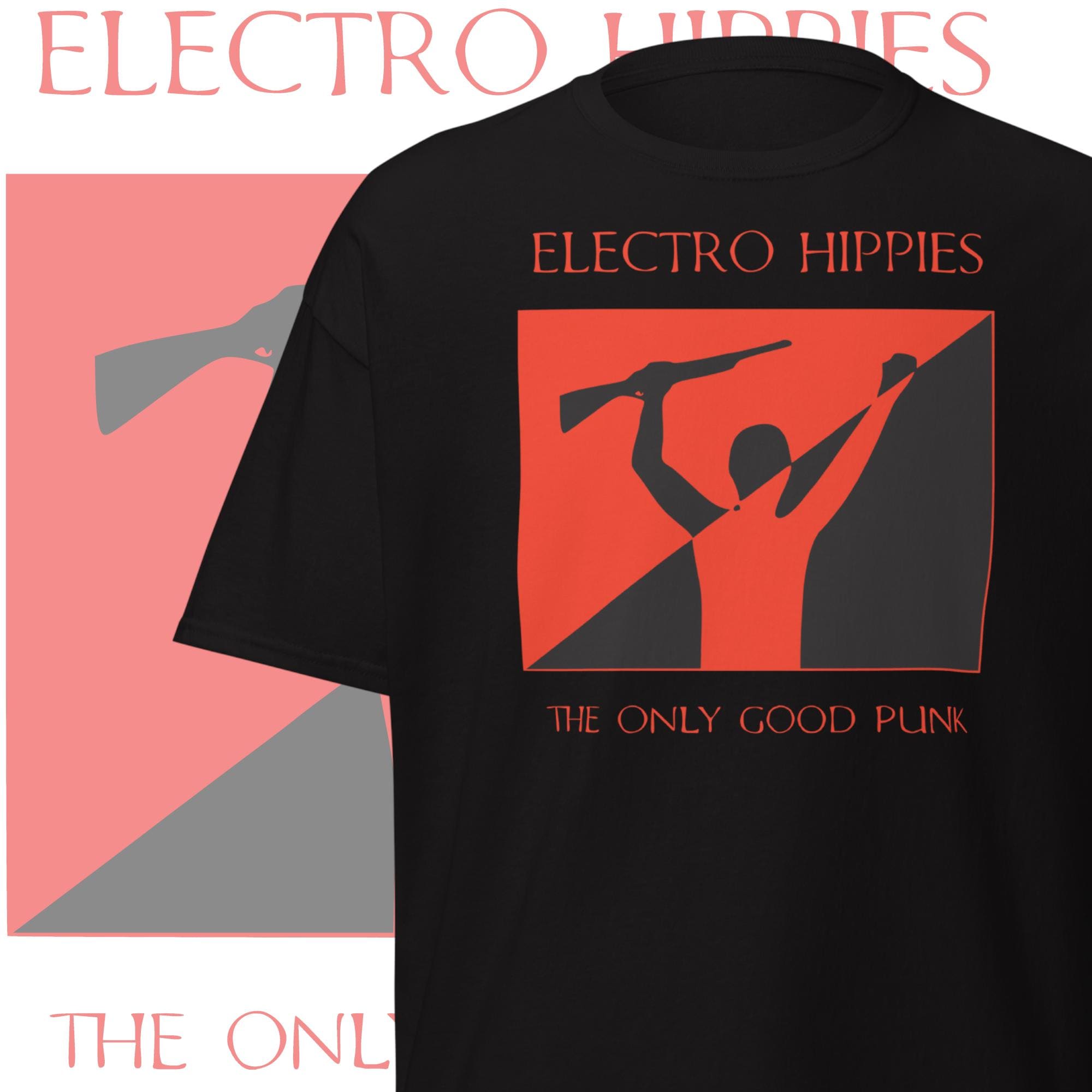 Electro Hippies T-shirt Vintage Punk Band Merch Crust Punk