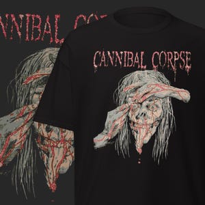 Cannibal Corpse T-shirt Death Metal Band Merch Gifts for Metalheads Extreme Metal Clothing