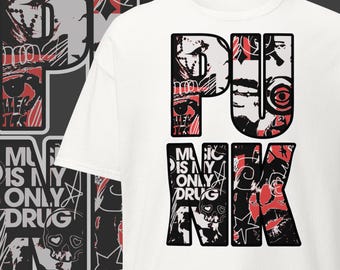 SNFU T-shirt, Vintage Rare Punk Rock Tee Shirt Red, D.O.A. DOA