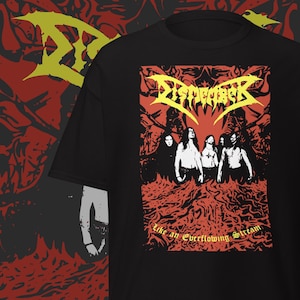 Dismember Band T-shirt Vintage Death Metal Band Merch Metal Clothing for Fans