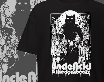 Uncle Acid & the Deadbeats T-Shirt Psychedelic Stoner Rock Band Merch
