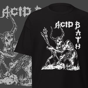 Acid Bath T-shit Stoner Metal Band Merch