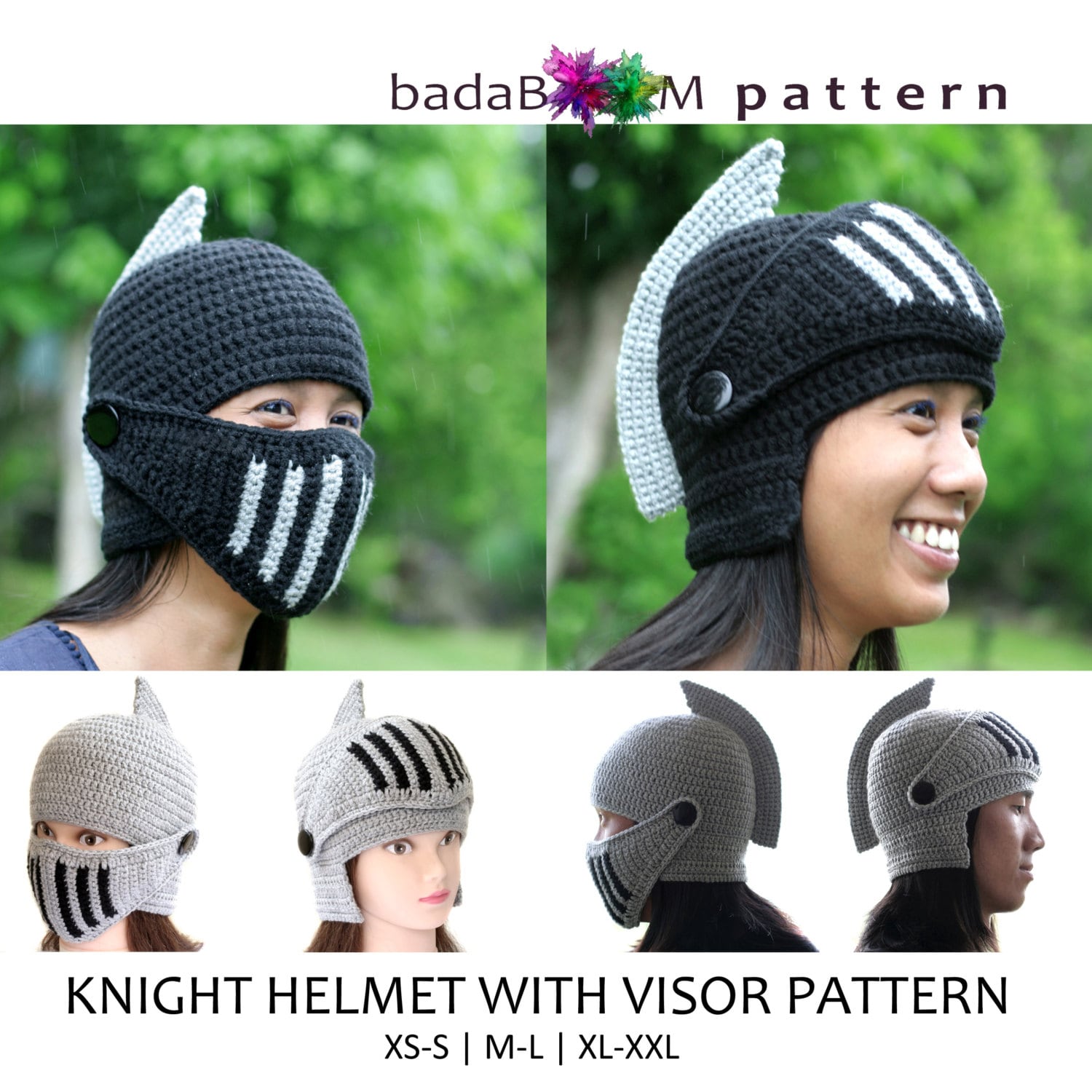 Crochet Helmet Pattern - Team Spirit Pickelhaube: Crochet Pattern (Knit Hat  Pattern Books and Crochet Hat Pattern Books) See more