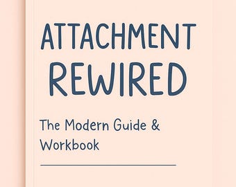Attachment Style Healing Workbook: Practical Exercises & Tools (PDF Download