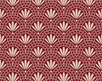 Carta da parati Art Déco Bordeaux