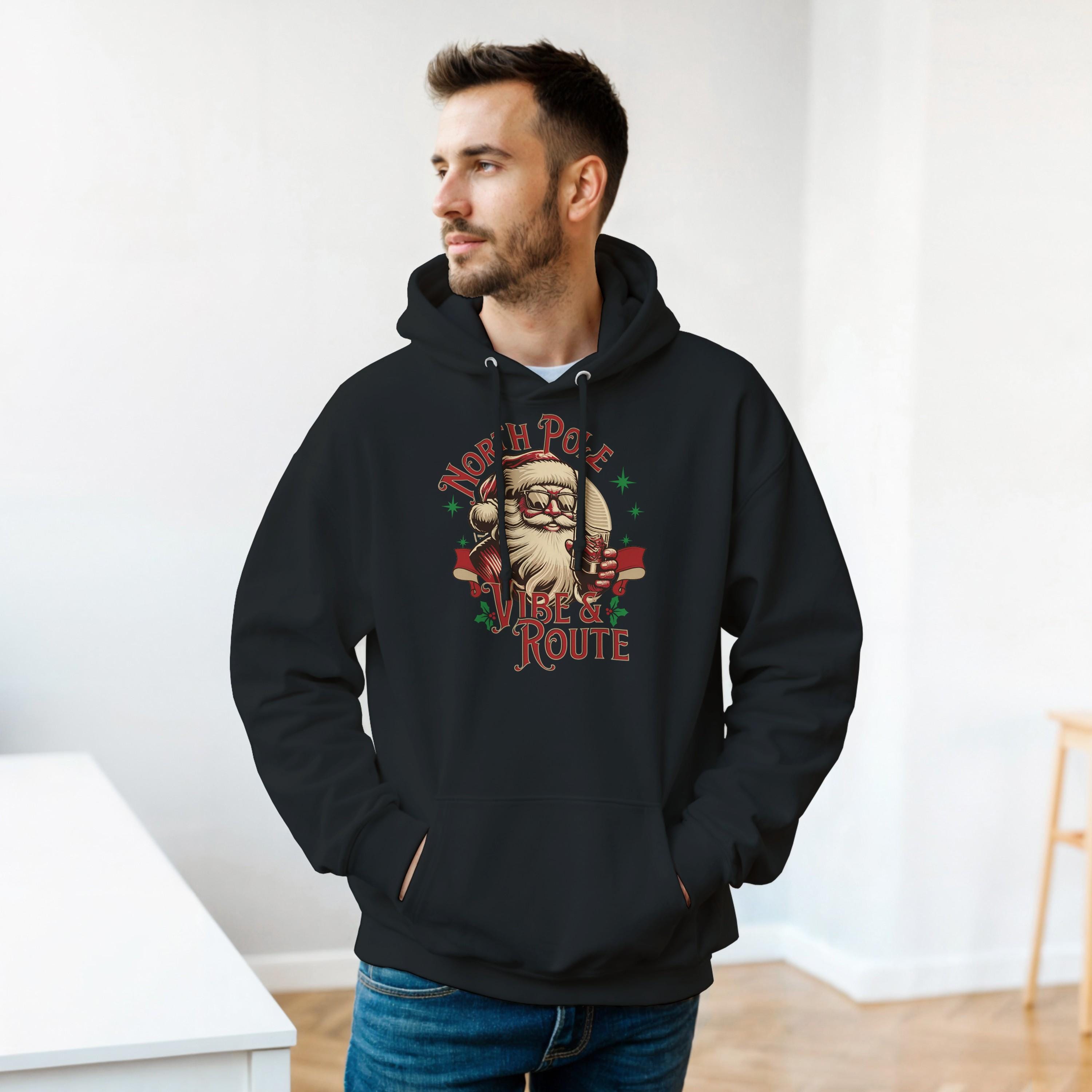 Suéter Navideño Para Hombre - Tejido Suave, Ajuste Holgado, Estilo Casual Y Festivo