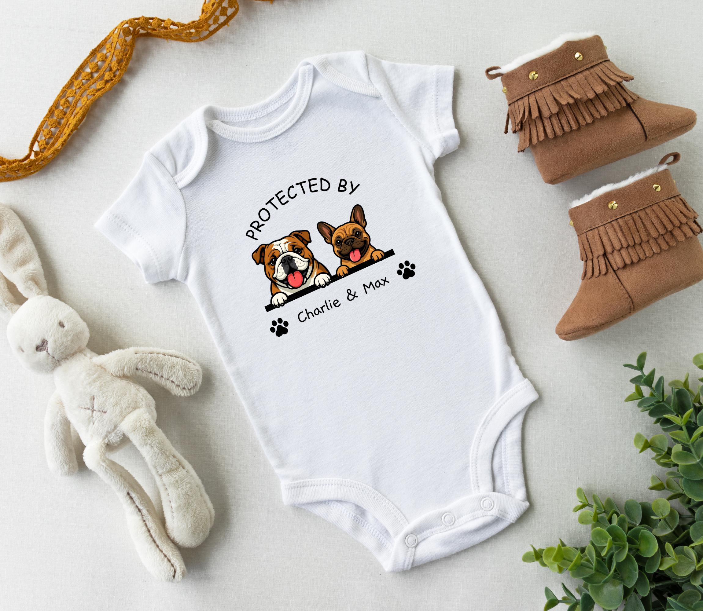 UIDMEN Personalisierter Baby-Strampler Mit Haustierfoto - Individuelles Geschenk