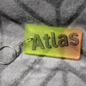 Personalized Glow-In-The-Dark Keychains