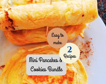 Bundel glutenvrije verjaardagskoekjes Pannenkoekenbundel 2 x glutenvrije recepten Pannenkoekenrecept en glutenvrije koekjes Recept voor glutenvrije lekkernijen