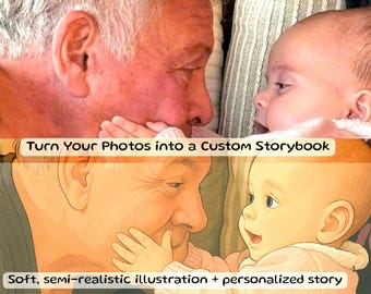A Bound Like Ours //  Illustrated Storybooks from Your Photos and memories