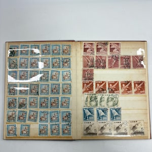 Japanese Stamp Album - Etsy