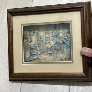 Anton pieck 3d shadow box - Etsy 日本
