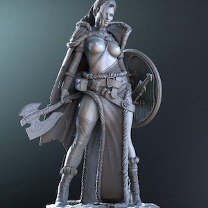 3d model,3d woman worrior,3dprinter,stl for print,stl model,3d stl model,3d woman,3d figure,3d woman figure,digital figure,3d model file