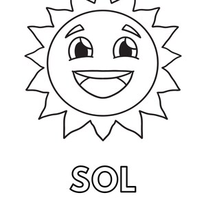 Sol Coloring 100 Coloring Pages for Kids/ Fun Printable PDF / Animals, Nature ...