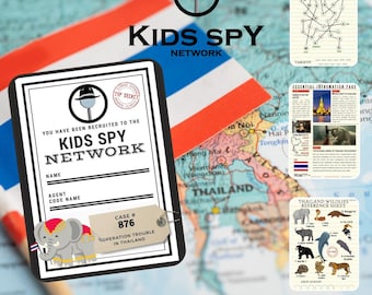 Trouble in Thailand - A Kids Spy Network Secret Mission