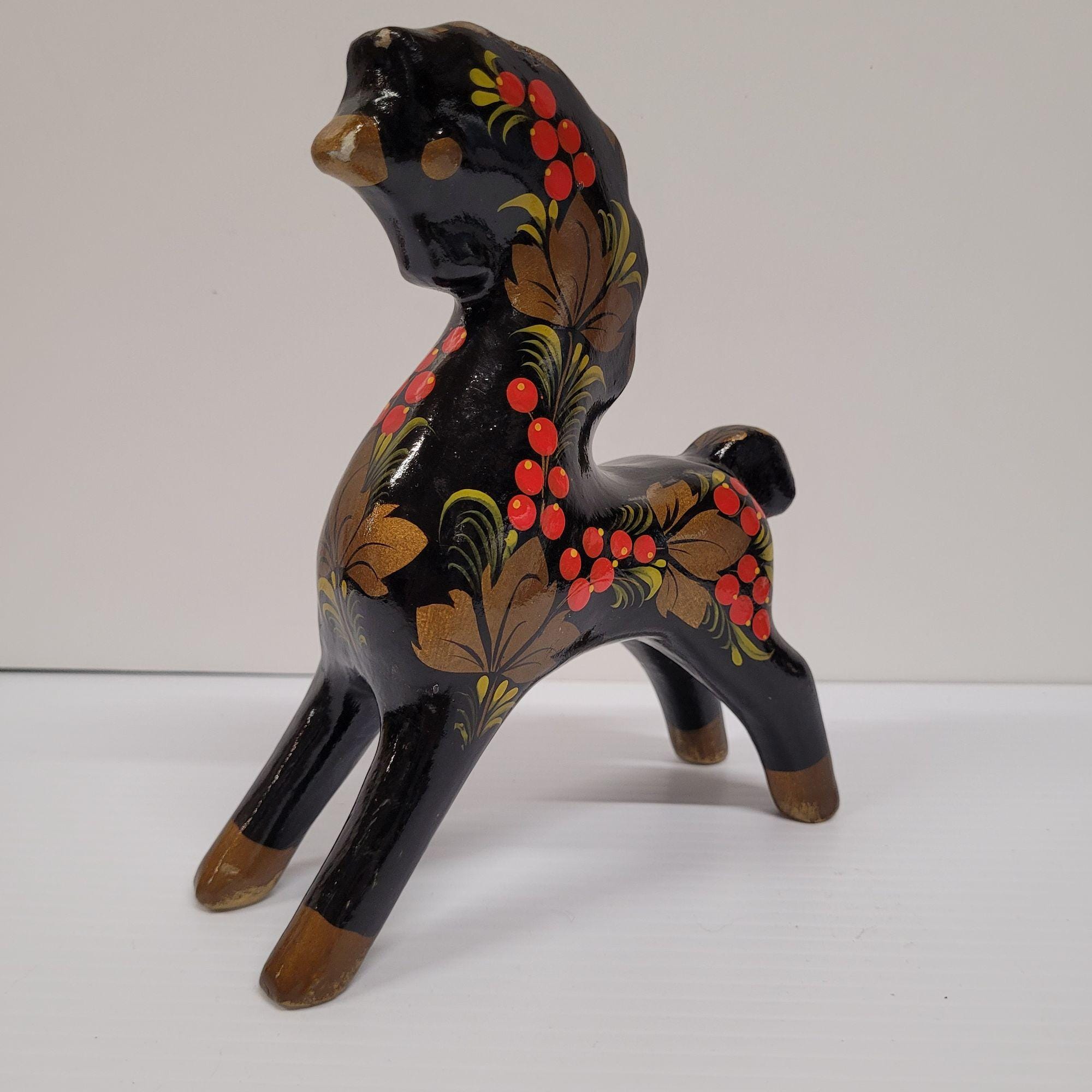 Russian wooden horse - Etsy 日本