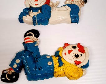 ヴィンテージ ラガディ・アン＆アンディ ウォールプラーク 1977年 ボブ