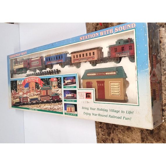 Dickensville New Bright Christmas Train Set PARTS ONLY No 171L